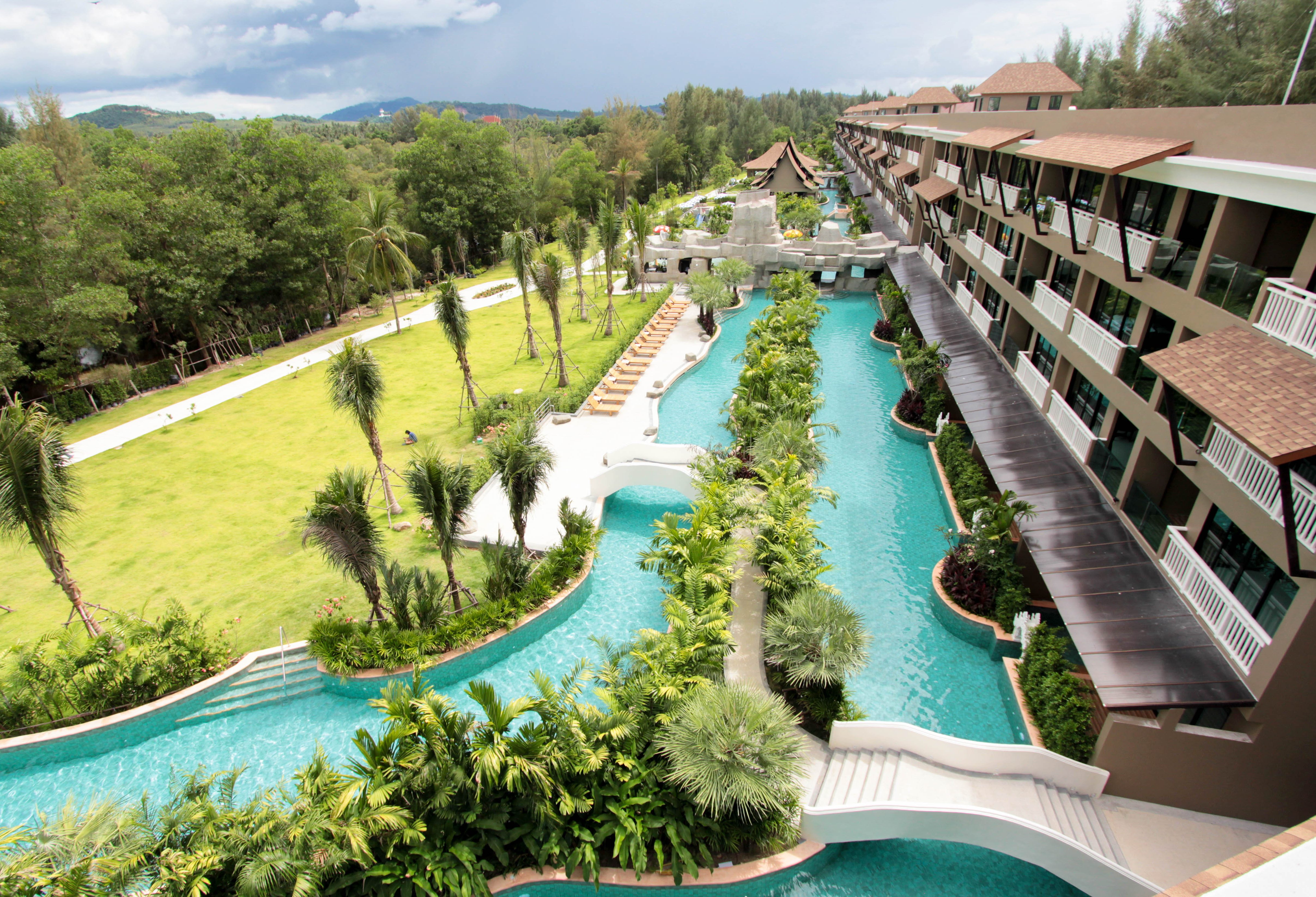 Thailand Phuket Mai Khao Maikhao Palm Beach Resort zwembad